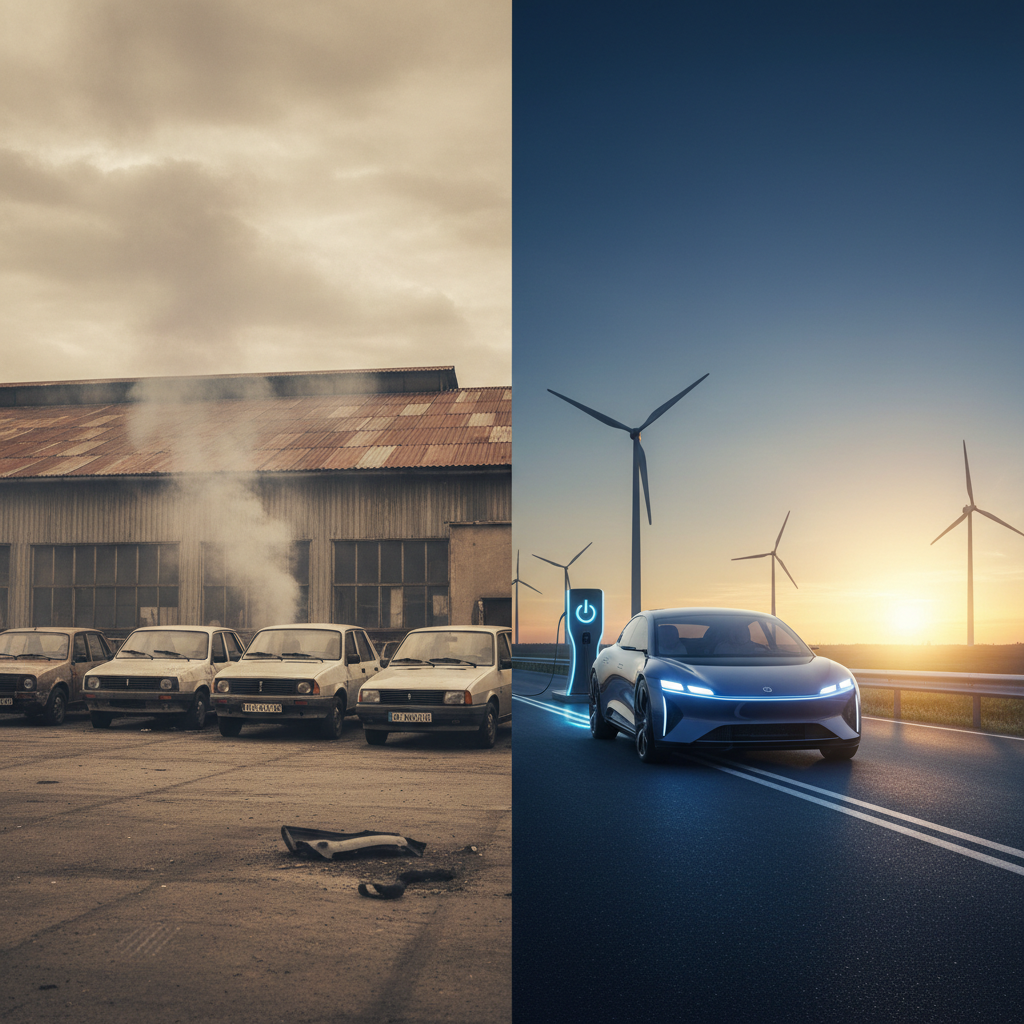 Piața Auto din România, un Tablou Contrastant: Scădere în Producție, Avans Electric