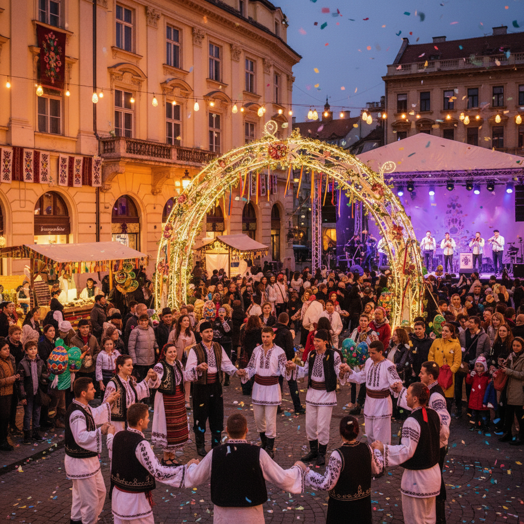 Bucureștiul S-a Transformat Într-o Scenă Culturală Vibrantă de Paște