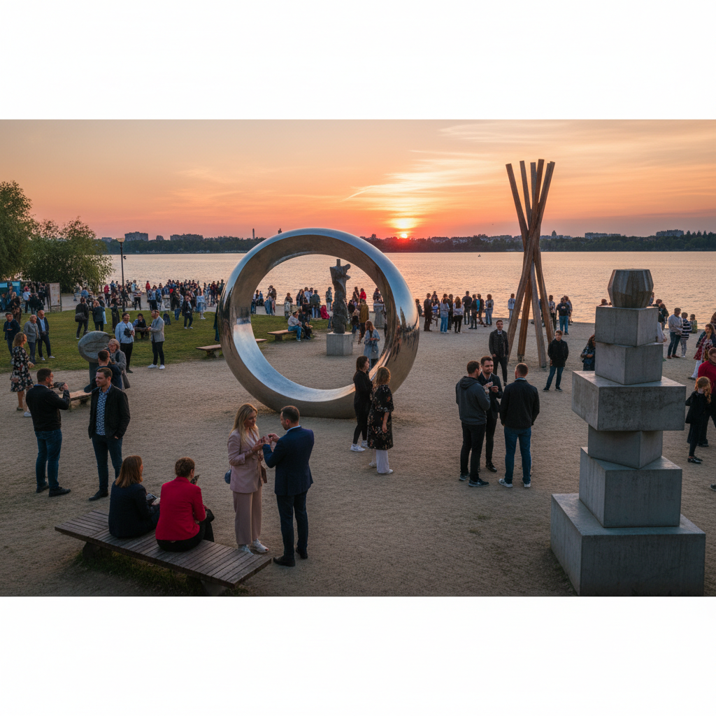 Bucureștiul Prinde Viață: RAD Sculpture Park Aduce Arta Contemporană pe Malul Lacului Tei