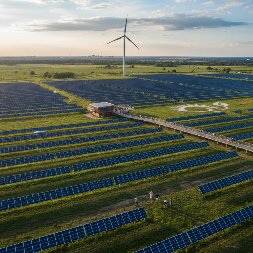 Gigantul Energetic Ucrainean DTEK Accelerează Tranziția Verde a României cu Noul Parc Solar Văcărești