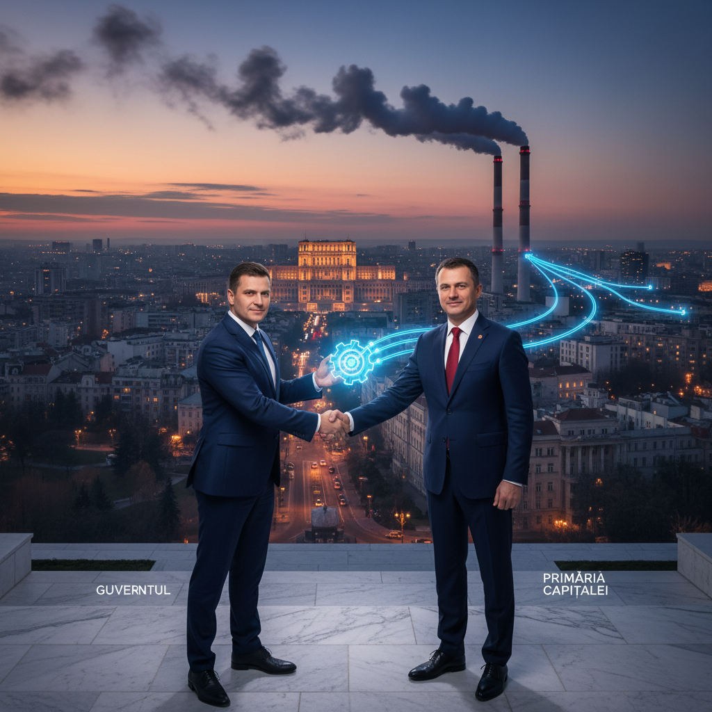 Decizie Crucială: Guvernul Transferă ELCEN Primăriei Capitalei, O Șansă pentru Termoficare